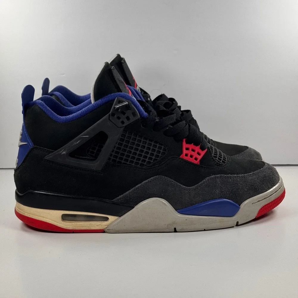 Air Jordan 4 Retro Rare Air Loyal Blue Black Red CQ9597-401 Mens Basketball Nike